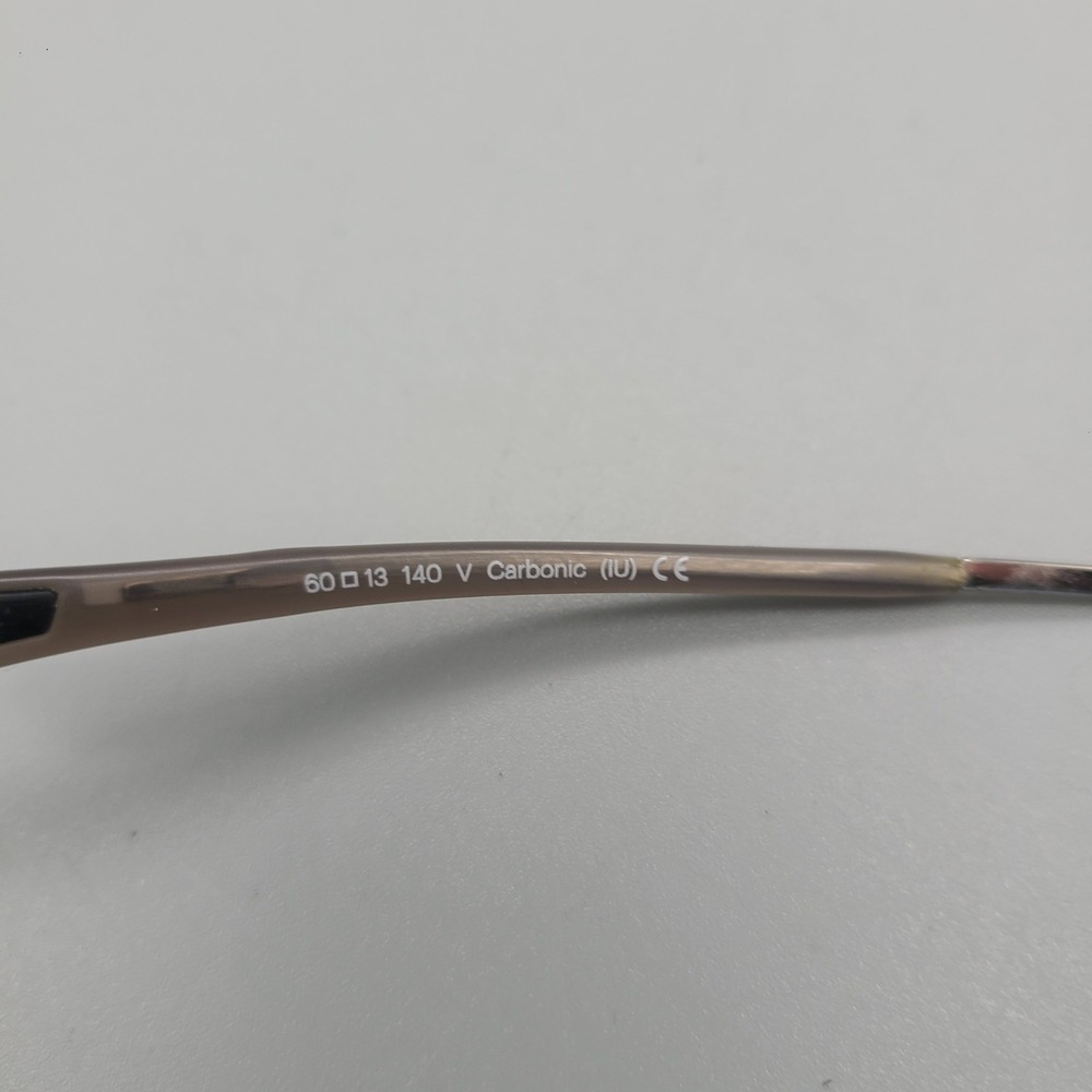 Smith Langley Aviator Sunglasses Silver Frame Carbonic Lenses 60 13 140 - Picture 10 of 10